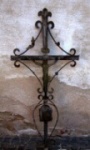 Kříž na hřbitově